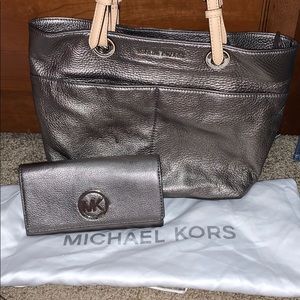 Michael Kors matching wallet purse set